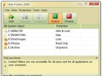 Hide Folders 2009